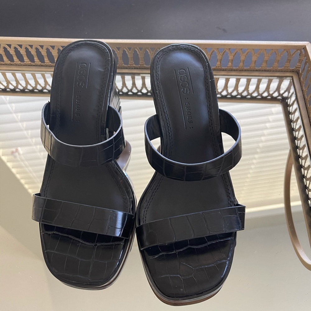 ASOS Wide Heel